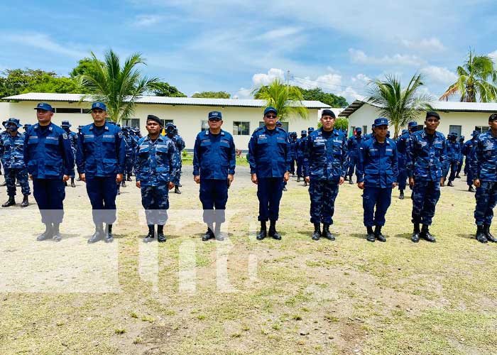 Ascenso de grados del Ejército de Nicaragua del Estado Mayor Distrito Naval Pacífico