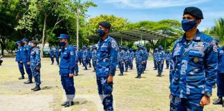 Ascenso de grados del Ejército de Nicaragua del Estado Mayor Distrito Naval Pacífico