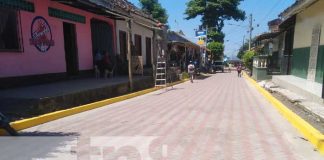 Inauguración de la calzada en Altagracia, Ometepe