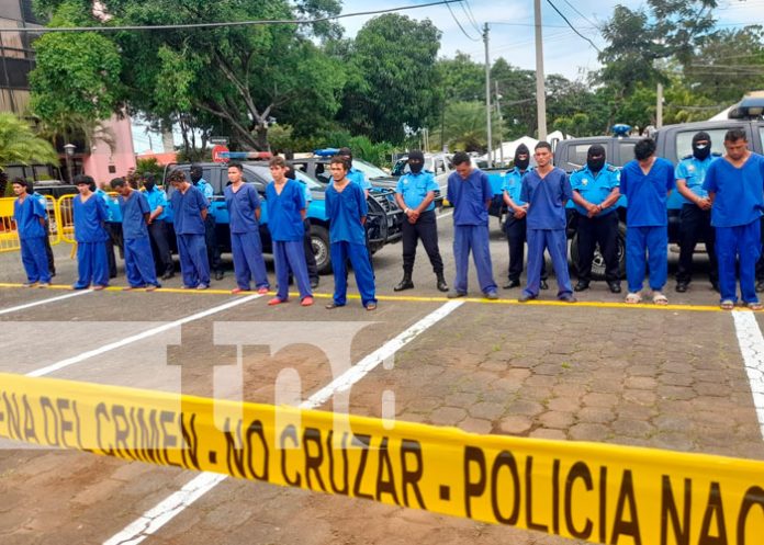 Policía de Nicaragua encarcela a varios 