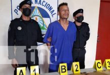 Presentan al presunto autor de homicidio en Belén, Rivas