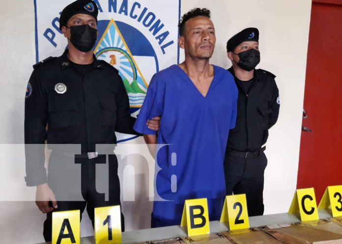 Presentan al presunto autor de homicidio en Belén, Rivas