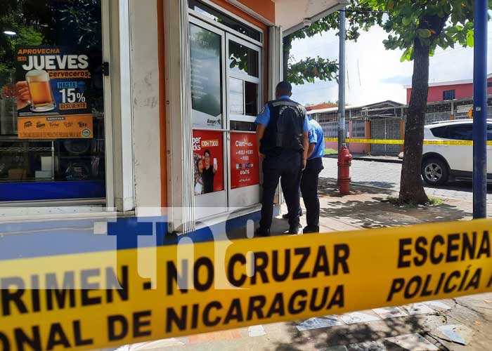 Delincuentes roban en un Súper Express de Managua