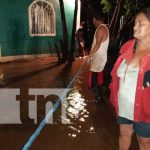 Tipitapa con afectaciones por fuertes lluvias