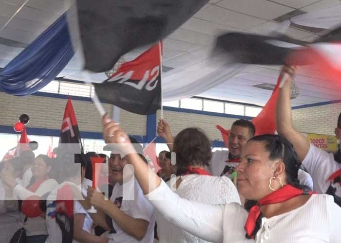 Presentación del FSLN para la fórmula municipal en La Trinidad, Estelí