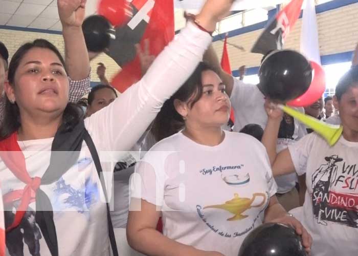 Presentación del FSLN para la fórmula municipal en La Trinidad, Estelí