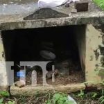 Evidencias de la profanación de tumbas en cementerio de Rivas