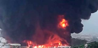 Caída de rayo provoca incendio en refinería de Pdvsa en Venezuela