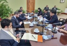 Delegación de Vietnam y Nicaragua reunidos para temas políticos y económicos