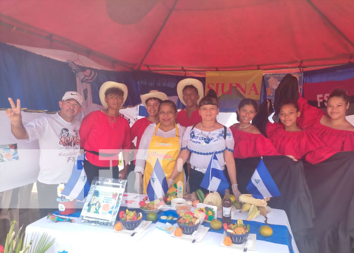 Siuna gana concurso gastronómico departamental en Bonanza