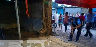 Policía Nacional investiga muerte de sujeto en el barrio 25 de febrero, Managua