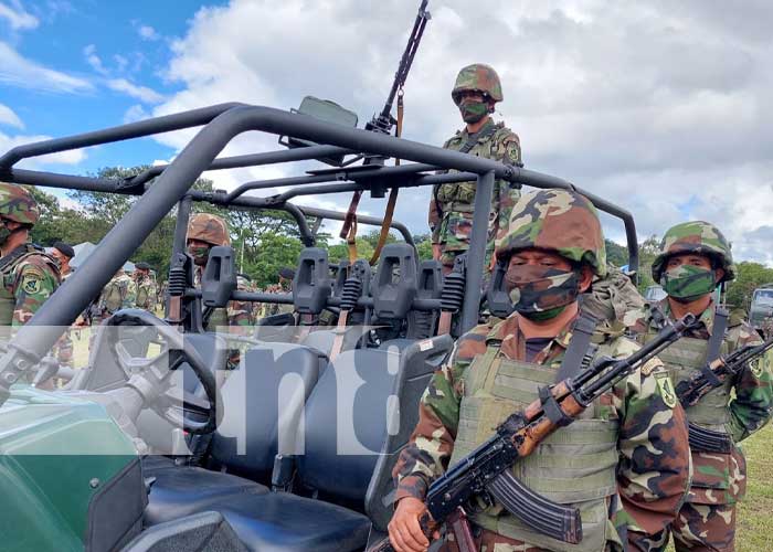 Ejército de Nicaragua realizó apertura del ciclo cafetalero en Jinotega