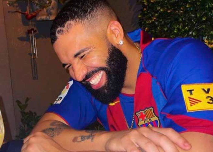 Drake pierde enorme cifra por apostar que el Barcelona ganaba el Clásico