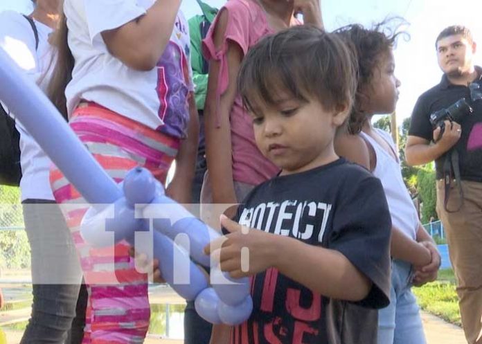 Festival de la sonrisa llega a niños en barrios de Managua