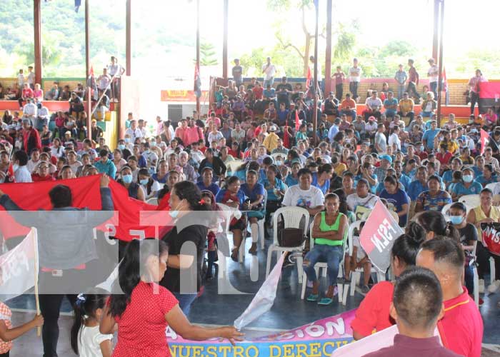 Familias de San Ramón conocen del plan de Gobierno del Frente Sandinista