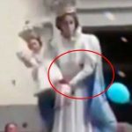 ¿Señal del cielo? Estatua de virgen María se mueve ante todos (VIDEO)