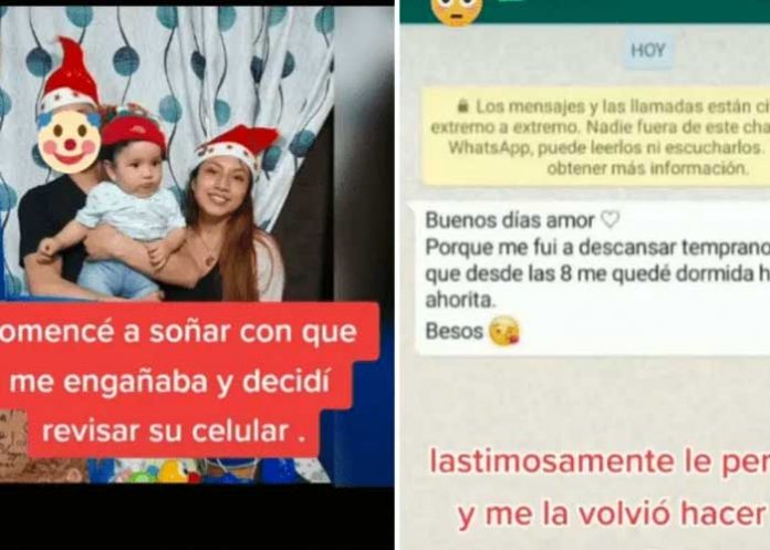 Viral: Joven exhibe los mensajes que recibía su pareja de la 'querida'
