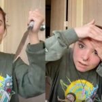 Joven casi se "arranca la cabeza" por intentar un reto viral (VIDEO)