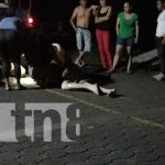 Dos accidentes casi simultáneos dejan a extranjeros lesionados en Ometepe