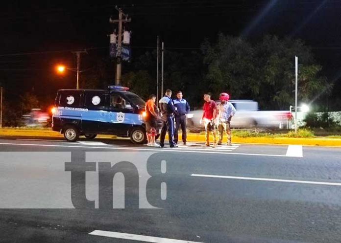 Taxista atropella a peatón y luego se da a la fuga en Managua