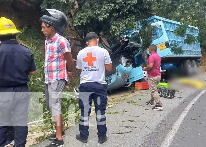 Un fallecido en aparatoso accidente en carretera Ocotal-Dipilto