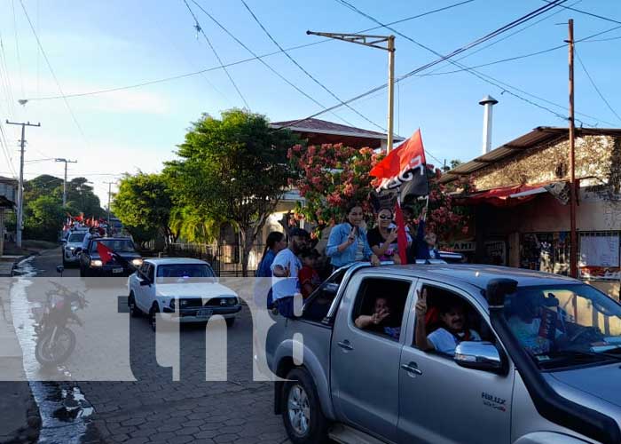 Gran cierre de campaña por la "Alianza Unida Nicaragua Triunfa" en Nandaime