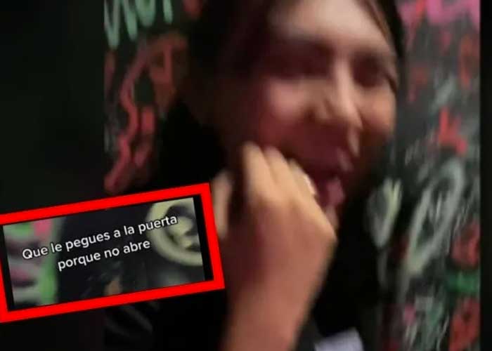 Chicas interrumpen por accidente a mujer que "hacía del 3" (VIDEO)