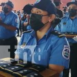Policía Nacional en Carazo asciende a sus oficiales