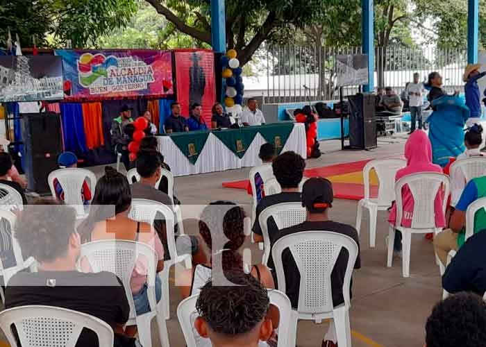 Semillero de nuevos talentos respaldan a candidatos del FSLN de Managua
