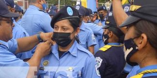 486 policías de diversas especialidades en Managua son ascendidos