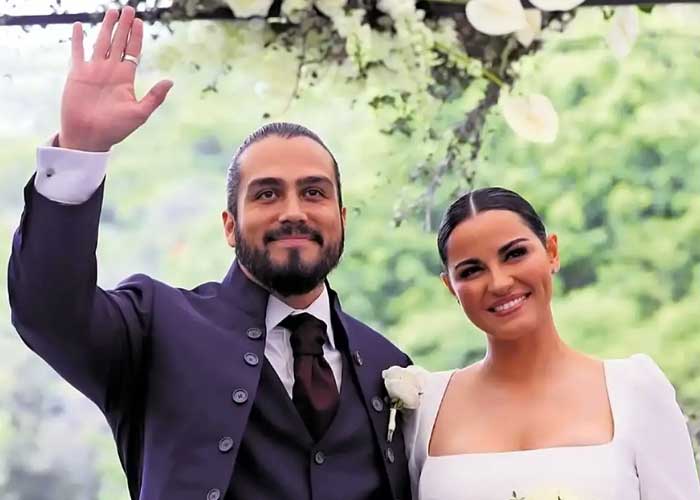Maite Perroni revela el primer video de su boda en Instagram