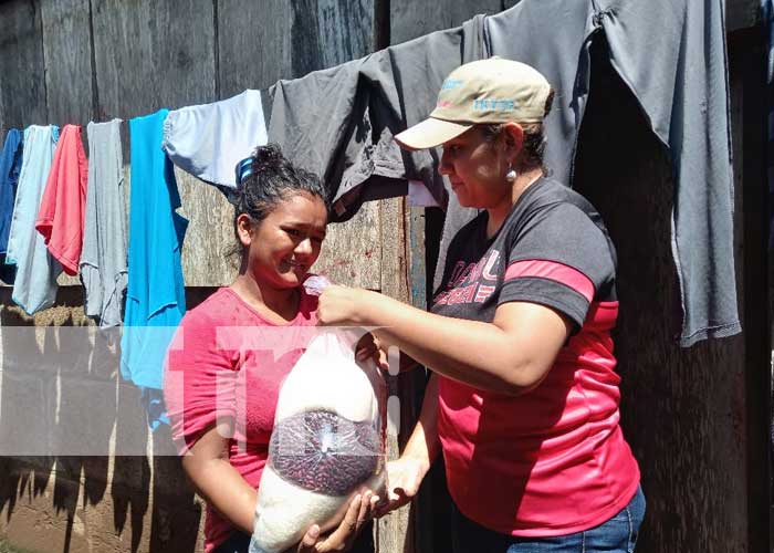 COMUPRED atiende a familias afectadas por la Tormenta Tropical Julia en Boaco