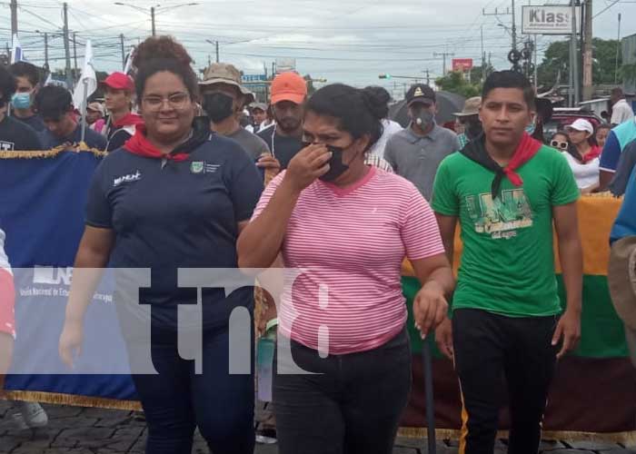 Militancia sandinista respalda proyectos de prosperidad en Managua