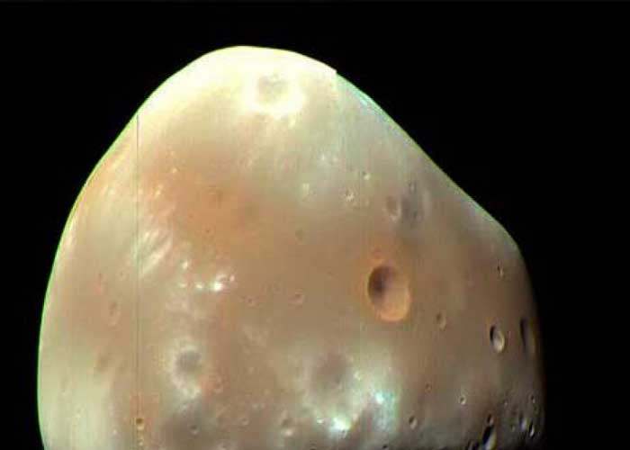 El espacio admiró un evento impresionante entre Júpiter y Marte