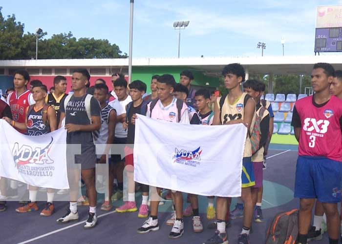 Inauguran Tour Nacional de Baloncesto con la participación de varios clubes de Nicaragua