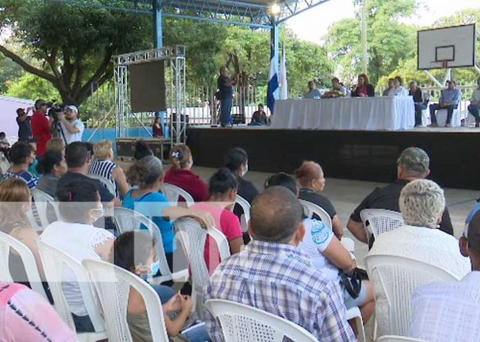 Población del D-III participan en cabildo realizado por la Alcaldía de Managua