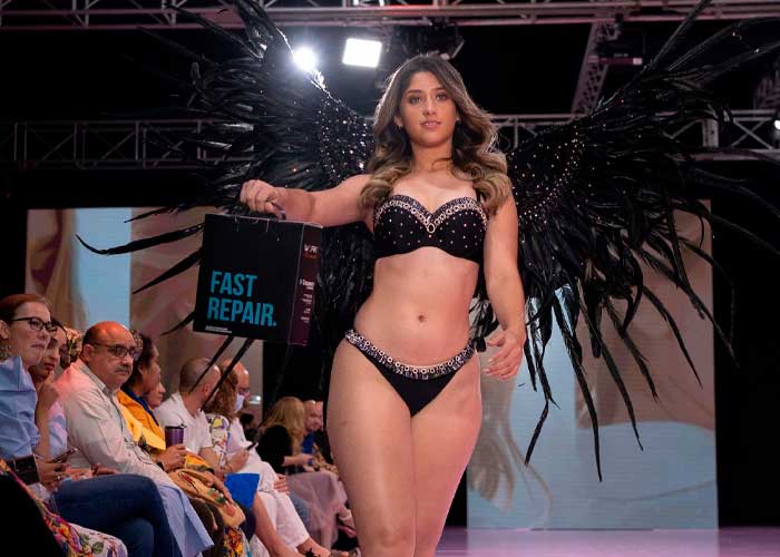 Jade Burgos, de palillona viral a bomba sexy en Nicaragua Diseña