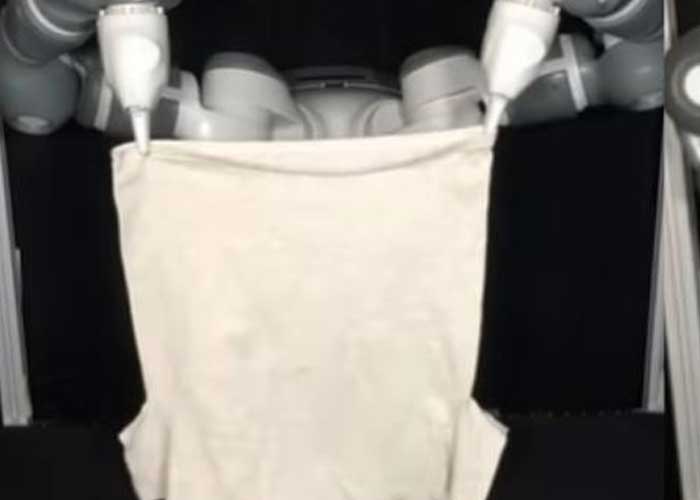 Este es el nuevo robot que te ayudará a doblar tu ropa