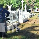 Realizan mantenimiento a cementerios de León