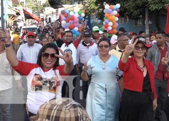 Matagalpa se desborda a celebrar el cierre de campaña