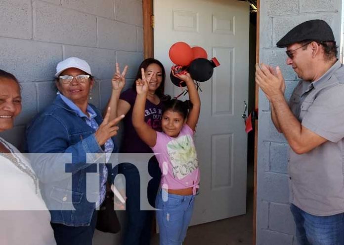 Más familias beneficiadas con viviendas del programa Bismarck Martínez en Ocotal