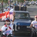 Militancia sandinista recorre comunidad El Manchón en Nandaime