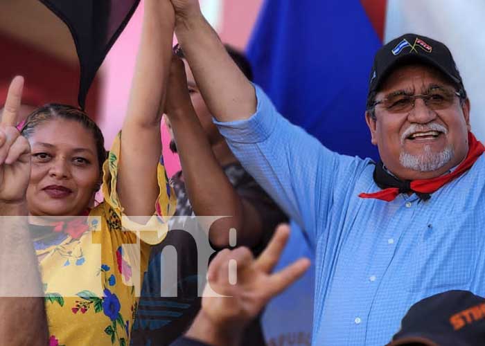 Militancia sandinista de Jalapa respalda candidatura del FSLN