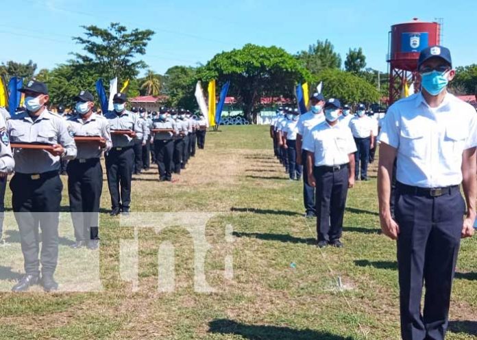 MIGOB celebra aniversario con el ascenso en grado de sus oficiales