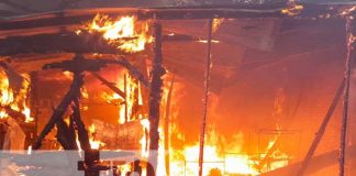 Dos viviendas terminan en cenizas tras incendio en Estelí