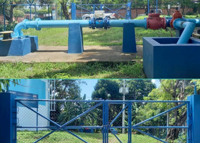 ENACAL finaliza mejoras en tres pozos de agua en Managua
