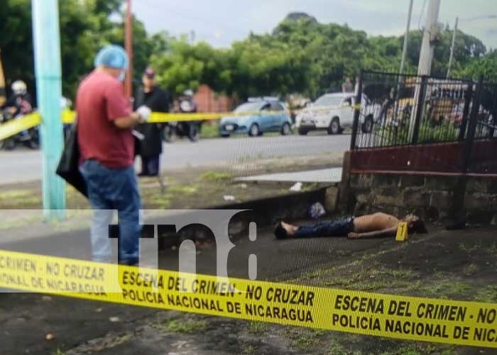 Investigan cómo murió en un hombre en una calle de Batahola Norte, Managua
