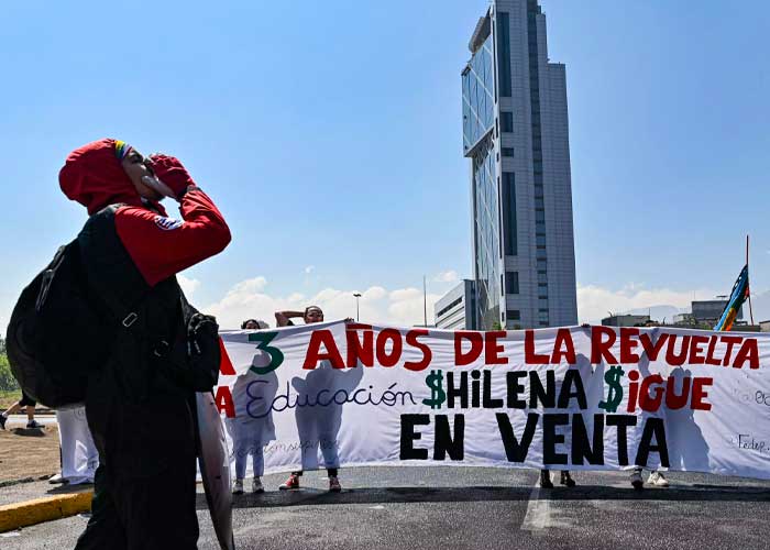 Policía militarizada de Chile mancha una vez más las calles de sangre
