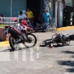 Choque de motos en la Isla de Ometepe