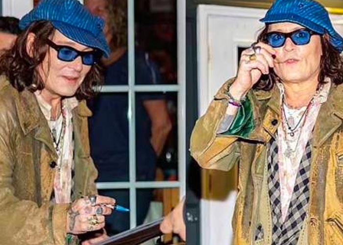 Johnny Depp sorprende con su drástico cambio de look